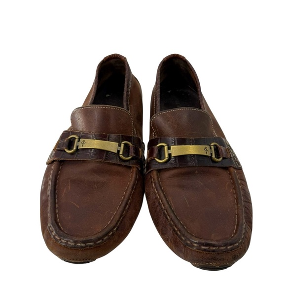 Cole Haan Men’s Brown Leather Loafers Slip-On Dress Shoes Size 11.5M main image 5